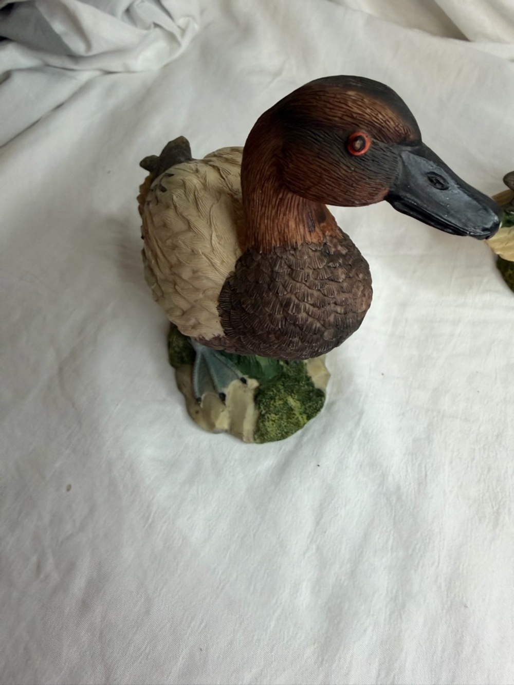 Yardworks Originals Decorative Duck Figurines - Mallard & Canvasback - Set of 2 - Picture 6 of 16